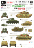 Star Decals 35-874 German Tanks in Hungary 1945 2 1/35